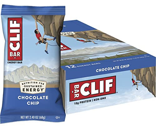 Clif Bar - Bio Energieriegel Box Schokoladenchip - 12 Riegel