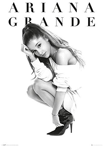 Ariana Grande - Crouch - Pop Musik Poster Plakat Druck - Größe 61x91,5 cm
