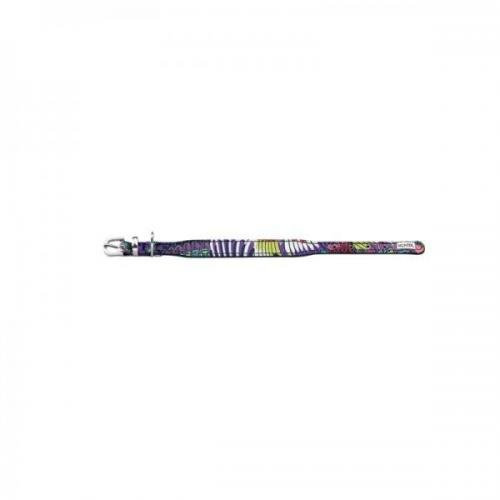 Mühlan Zoobedarf Hunter Halsband Tropical Nickel, Farbe: violett Größe: 30 cm, Hundhalsbänder, Erziehungshalsband