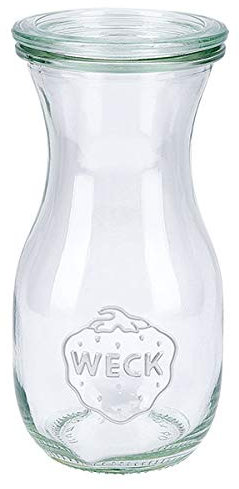 6x WECK-Saftflasche 290ml mit Deckel