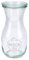 6x WECK-Saftflasche 290ml mit Deckel