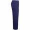 MyShoeStore Men's Rugby Trousers Poly Cotton Elasticated Waist Straight Leg with Belt Loops and Pockets, Navy Blue, 36W/29L