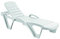 Ipae-Progarden Tumbona MONOBLOCK APILABLE Blanca Marca