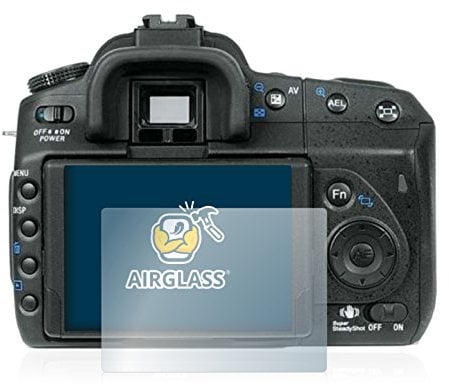 BROTECT Schutzglas für Sony Alpha 350 (DSLR-A350) Schutzfolie Made in Germany Panzer Folie Glas Displayschutz [Kratzfest 9H, Anti-Fingerprint]