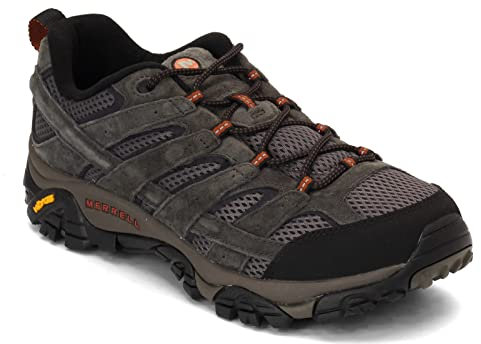 Merrell Herren Moab 2 Vent Wanderschuhe, Beluga, 44 EU Weit