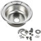 50 cm de acero inoxidable fregadero de acero inoxidable fregadero + Estante fregadero fregadero cocina fregadero