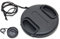JJC 49 mm Snap On/Clip On Lens Cap Protection Cover with Keeper for DSLR Camera - Black