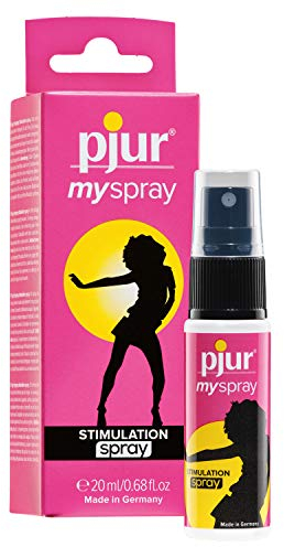 pjur myspray- Intimspray für SIE - Aktivstoffformel für verstärkte Blutzirkulation & ein prickelndes Erlebnis (20ml)