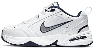Nike Air Monarch IV, Sneaker Homme, Blanc Noir, 41 EU