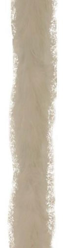 Besatz für Hüte oder Kostüme 2 Meter lang und 3 cm breit sowie 15 Gramm weiß