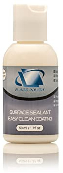 Glass Polish 1.7oz (50ml) Surface Sealant, Easy Clean Coating and Water Repellent for Glass, Plastic, Plexiglas, Metal, Chrome and Car Headlights - GP14111