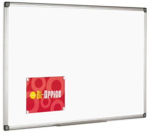 Bi-office Mb0406186 600mm x 450mm Magnetic Whiteboard Aluminium Finish