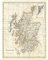 Wee Blue Coo 1799 Clement Cruttwell Map Scotland Vintage Art Print Poster Wall Decor Kunstdruck Poster Wand-Dekor-12X16 Zoll