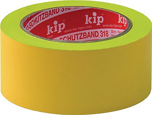 Schutzband Länge 33m Breite 50mm gelb Weich-PVC-Folie 318-15, 6 Stück