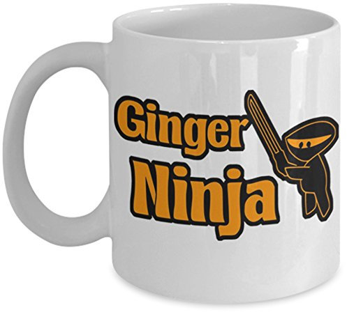 Ginger Ninja Funny Novelty Gift Mug