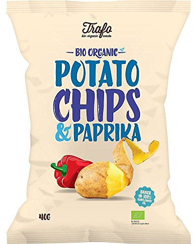 Trafo Organic Chips Paprika 40g (Pack of 15)