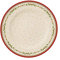 Villeroy & Boch Winter Bakery Delight Assiette plate Étoile filante, 27 cm, Porcelaine Premium, Blanc/Rouge/Beige