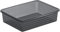 Rotho Linus Aufbewahrungsschale A5, Kunststoff (PP) BPA-frei, anthrazit, A5 (25,5 x 19,5 x 6,0 cm)