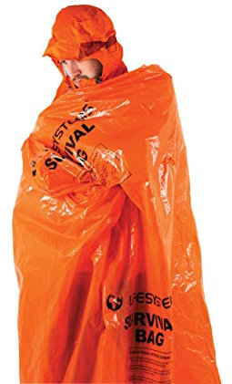 Lifesystems Bolsa de Supervivencia Naranja Resistente al Viento e Impermeable para 1 a 2 Personas