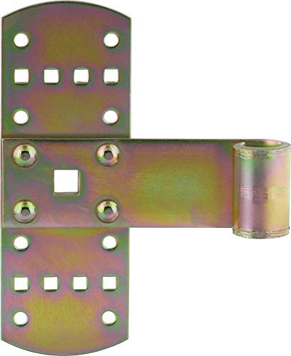 Alberts 314996 Kreuzband | galvanisch gelb verzinkt | 140 x 50 mm