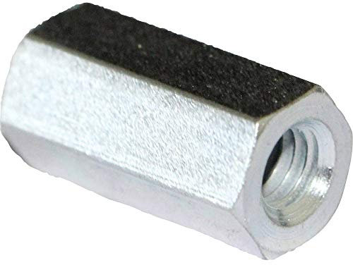PB Fastener S58050X15 Abstandshalter (L) 15 mm M5 x 15 Stahl verzinkt 10 Stück