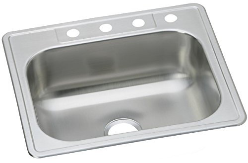 Dayton DSE125222 Single Bowl Top Mount Stainless Steel Sink