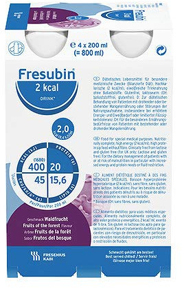 Fresenius Kabi Fresubin Protein Energy Drink Walderdbe.Trinkflasche, 4 x 200 ml, 1er Pack (1 x 1 kg)