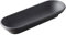 Revol Gebäck-Schale Solid 15x5x2cm 6 Makronen, Porzellan, Schwarz, 15 x 5 x 2 cm