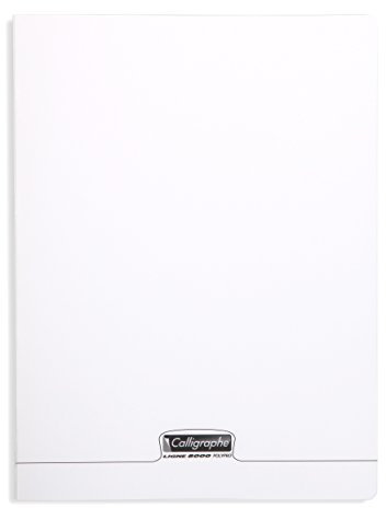 Calligraphe Clairefontaine 18170C - Heft Calligraphe, geheftet, DIN A4+, 24x32 cm, 24 Blatt blanko, 90g, Transparent, 1 Stück
