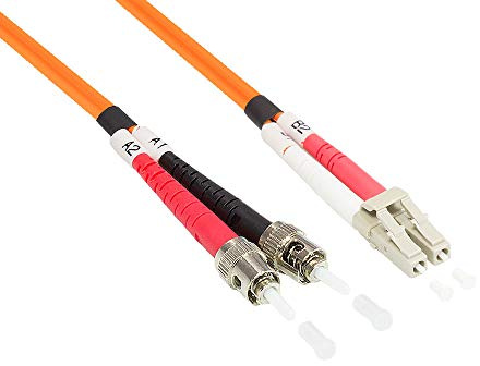 Patchkabel LWL Duplex OM2 (Multimode, 50/125) LC/ST, 2m, Good Connections®