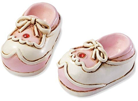Babyschuhe - rosa * Baby Geburt Taufe * Tortendekoration * Tortenfigur * Tischdekoration