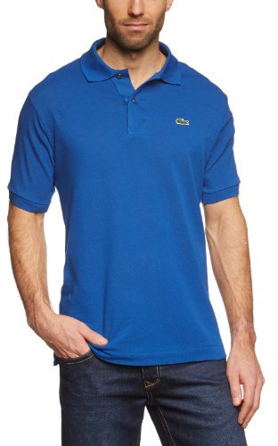 Lacoste Men's L1212 Original Short Sleeve Polo Shirt,Night Blue ,S (Manufacturer Size:3)