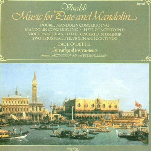 Music for Lute & Mandolin Import Edition by Vivaldi, A. (1993) Audio CD