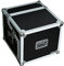 Power Dynamics Flight Case Equipment Rack with Aluminium Rails & Removable Lid for Mobile DJ, Disco, Mixer, CD Players - 2U 6U 4U Storage - 575x540x474mm