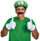 Super Mario Bros DISX73791 Super Mario Accessories Adults Costume Accessory, Luigi Zubehörset, Einheitsgröße