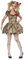 California Costumes Damen Voodoo Dolly Kostüm, hautfarben, X-Small