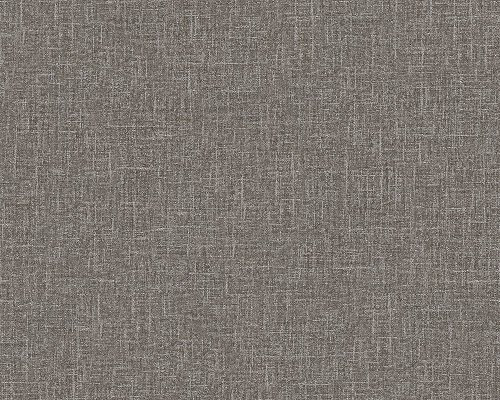 Plain Wallpaper Versace 2 Non-Woven Wallpaper 10.05 m x 0.70 m Grey Made in Germany 962337 96233-7