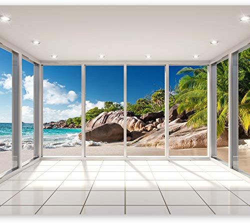 murando - Wallpaper 400x280 cm - Non-woven premium wallpaper - Wall mural - Wall decoration - Art print - Poster picture photo - HD print - Modern decorative - landscape nature sea beach c-C-0068-a-a