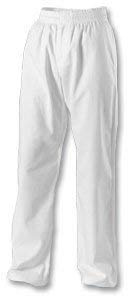 Playwell Karate vita 100 % bomullsbyxor Vitt 00/120cm