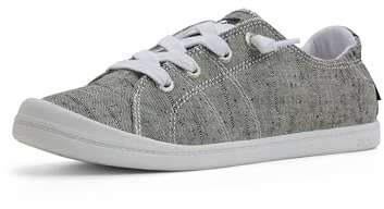 Roxy Rory, Damen-Sneaker zum Reinschlüpfen, flach, Schwarz, 39 EU