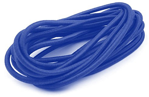 Schnoschi 5m blau elastische Gummikordel 3mm