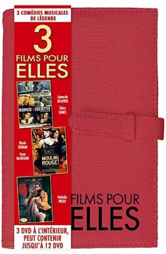 Coffret notebook comedies musicales : moulin rouge ; west side story ; romeo et juliette [FR IMPORT]