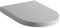Lunette de toilettes antibactérienne en plastique pour cuvette Duravit Starck 3 Avec ressort amortisseur