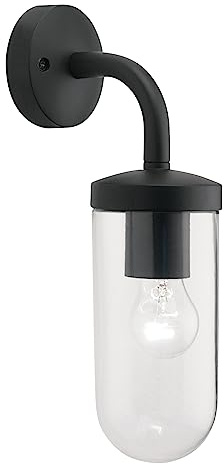 Astro Tressino Outdoor Wall Light - IP44 Rated - (Textured Black), E27/ES Lamp, Designed in Britain - 1193004-3 Years Guarantee