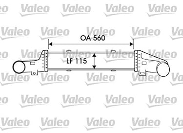Valeo Ladeluftkühler, Motorkühlung 817907 | Kompatibel mit: MERCEDES-BENZ E-CLASS, E-CLASS T-Model