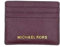 Michael Kors Jet Set Travel Flap Card Holder Merlot