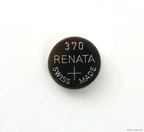 1 x Renata 370 fabricada en Suiza pilas de litio tipo botón SR920SW