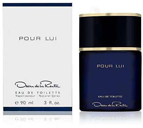 Oscar de la Renta Pour Lui Eau de Toilette Colonge Spray for Men, 3.0 Fl. Oz.