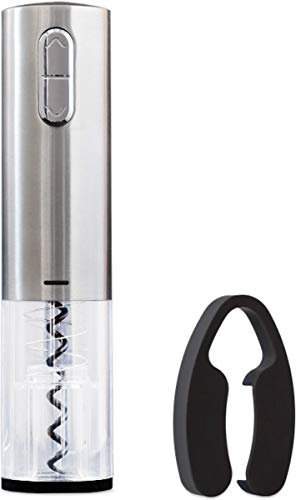 Balvi Sacacorchos eléctrico L´Hedoniste Color Plata Complementos para el Vino Descorchador de Vino el