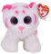 TY Beanie Babies-Cucciolo di Tigre-Tabor-Bianco Tigrotto con occhioni Rosa Glitter-Il Peluche con Gli Occhi scintillanti-15 Cm-42186, 15cm, 42186
